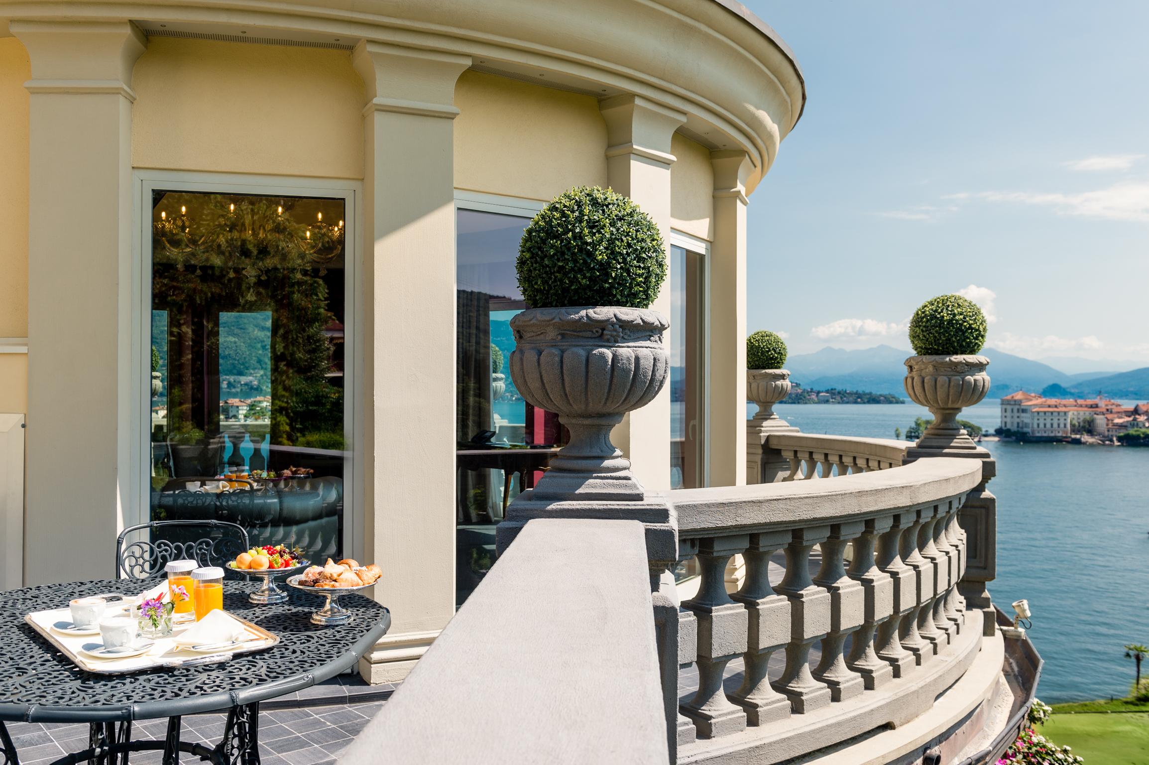 Hotel Villa E Palazzo Aminta Stresa Bagian luar foto