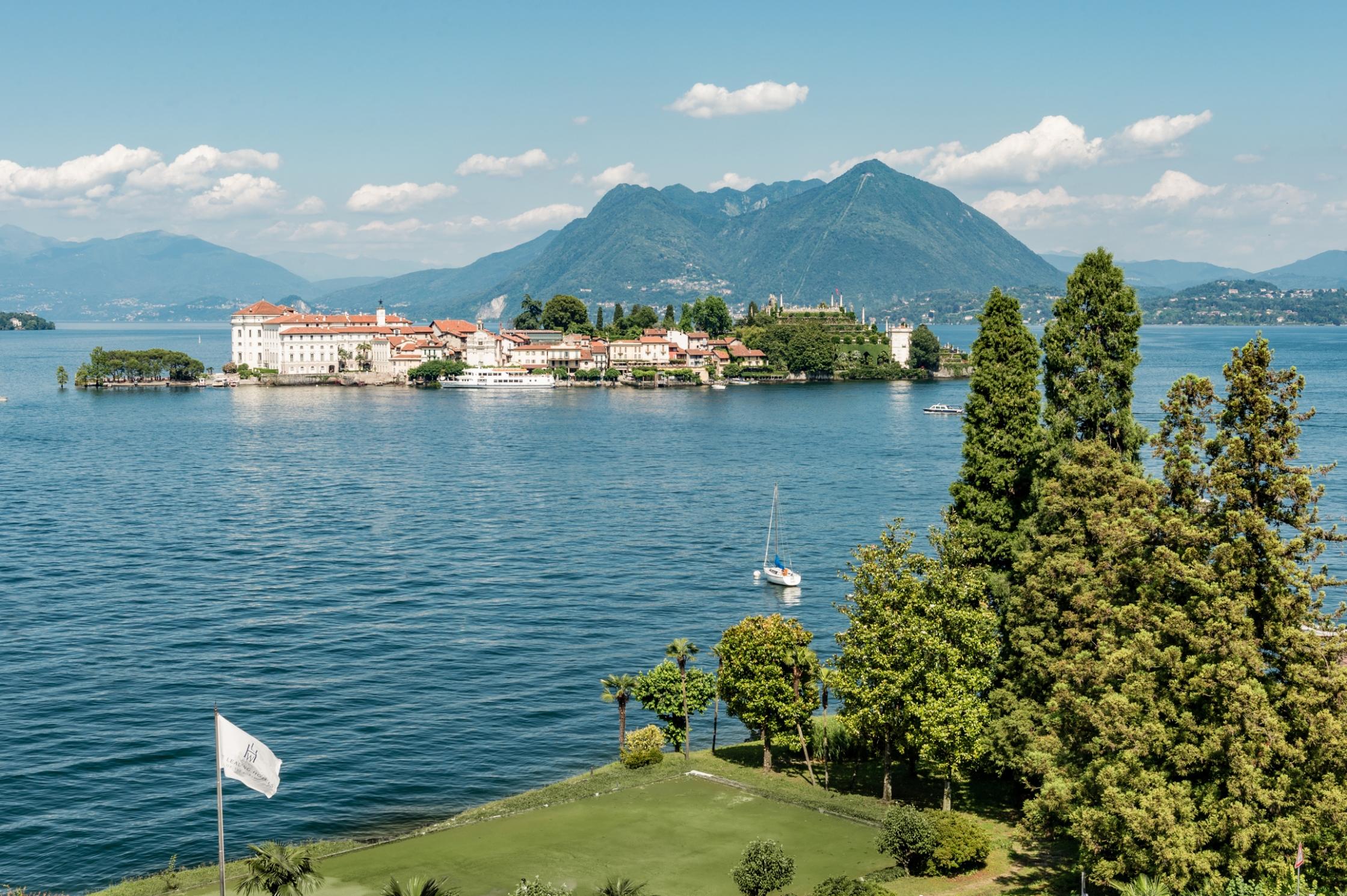 Hotel Villa E Palazzo Aminta Stresa Bagian luar foto