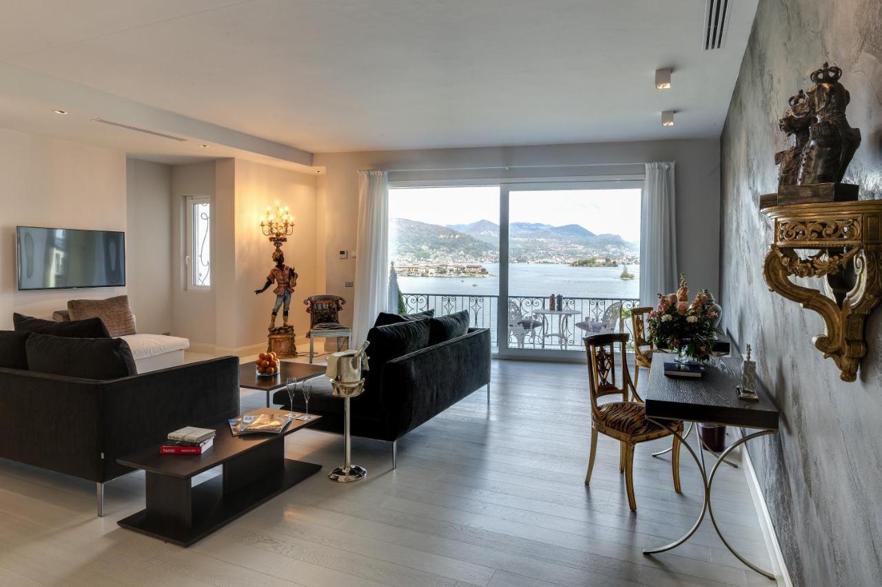 Hotel Villa E Palazzo Aminta Stresa Bagian luar foto