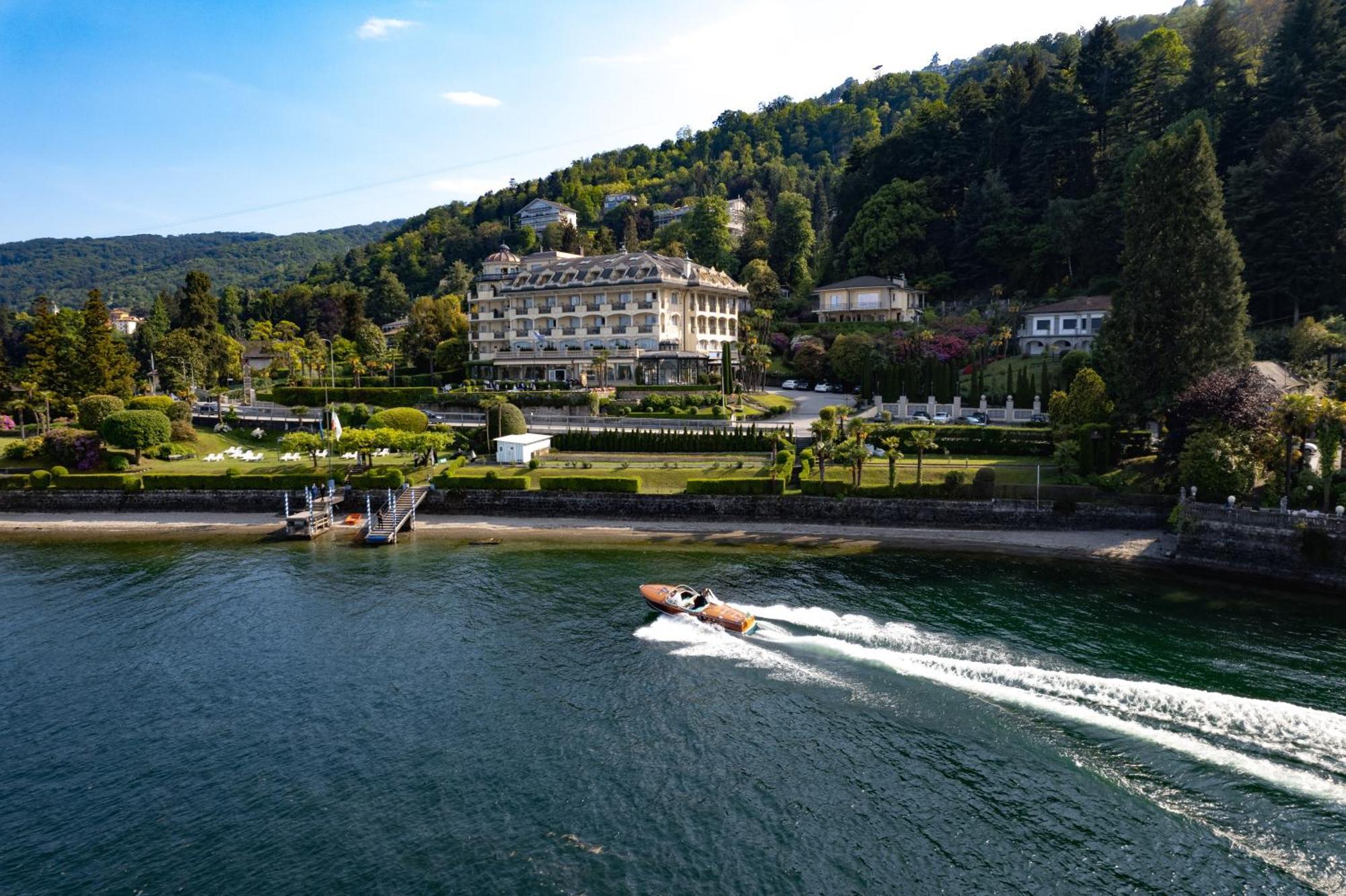 Hotel Villa E Palazzo Aminta Stresa Bagian luar foto