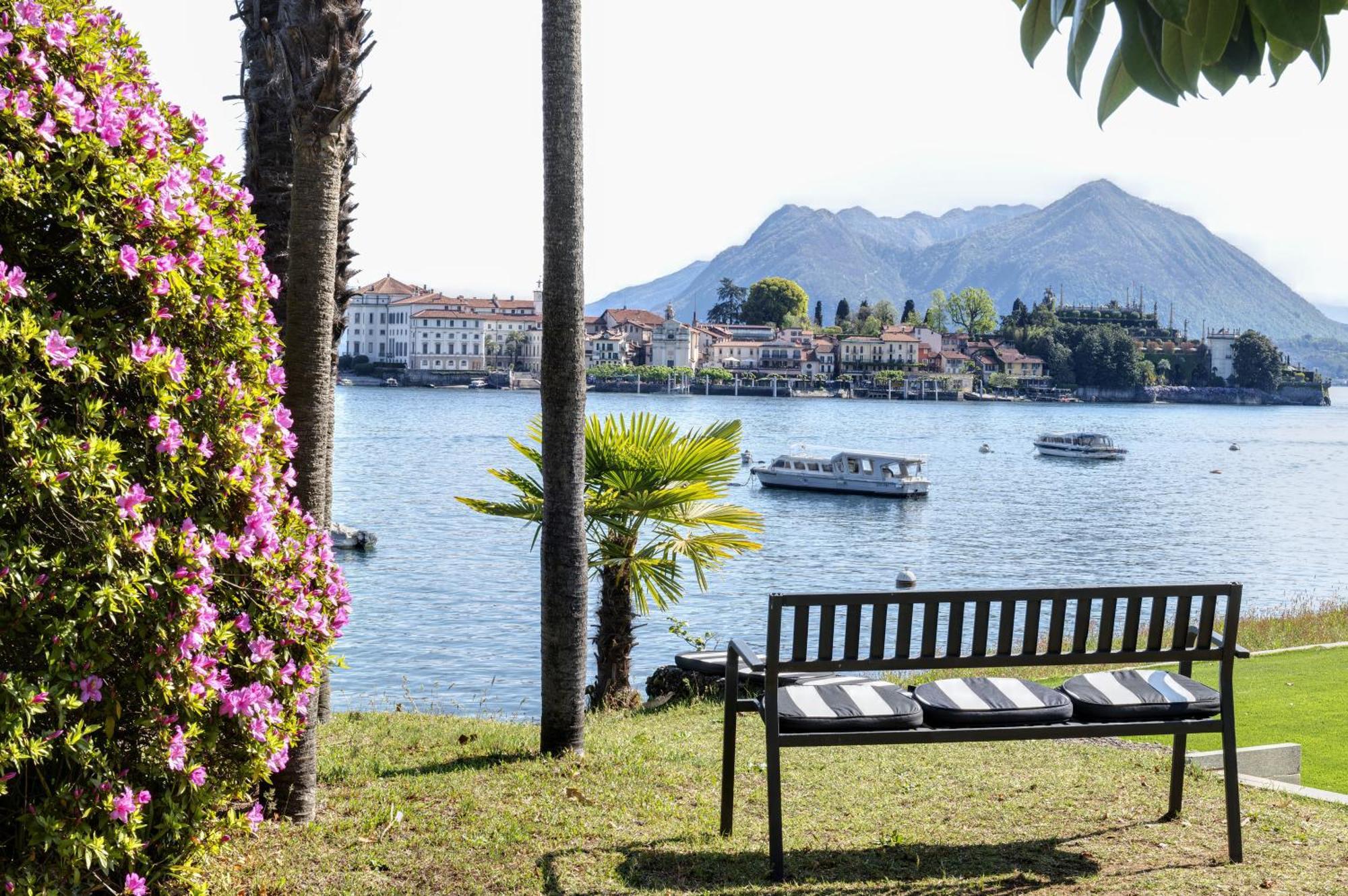 Hotel Villa E Palazzo Aminta Stresa Bagian luar foto