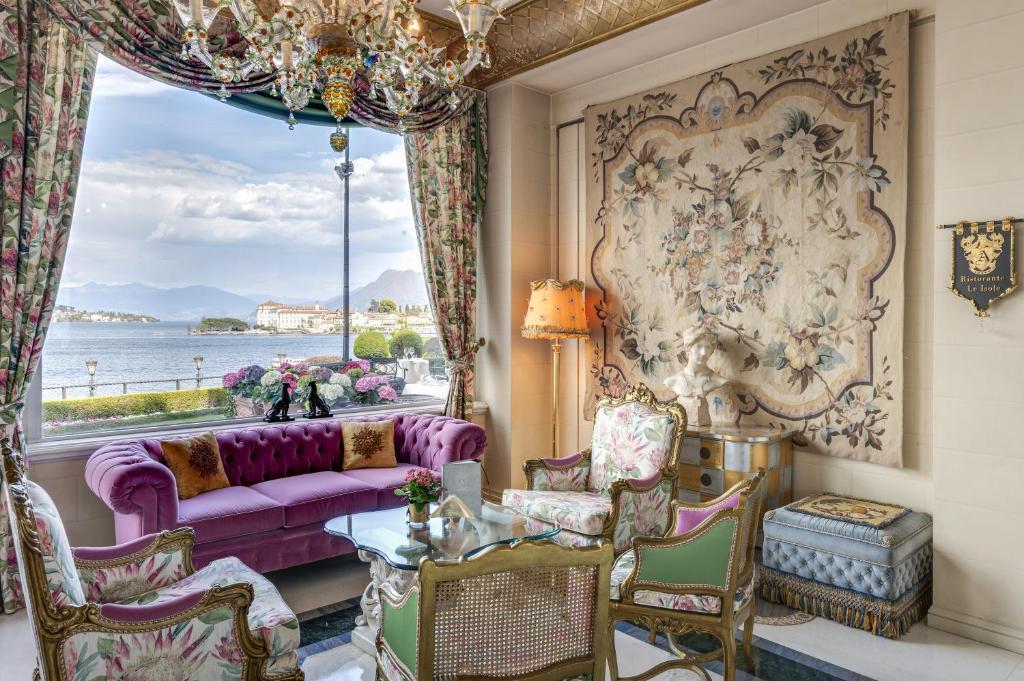 Hotel Villa E Palazzo Aminta Stresa Bagian luar foto