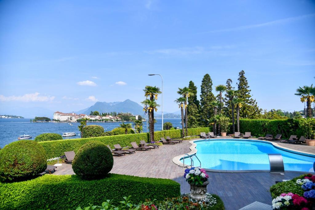 Hotel Villa E Palazzo Aminta Stresa Bagian luar foto