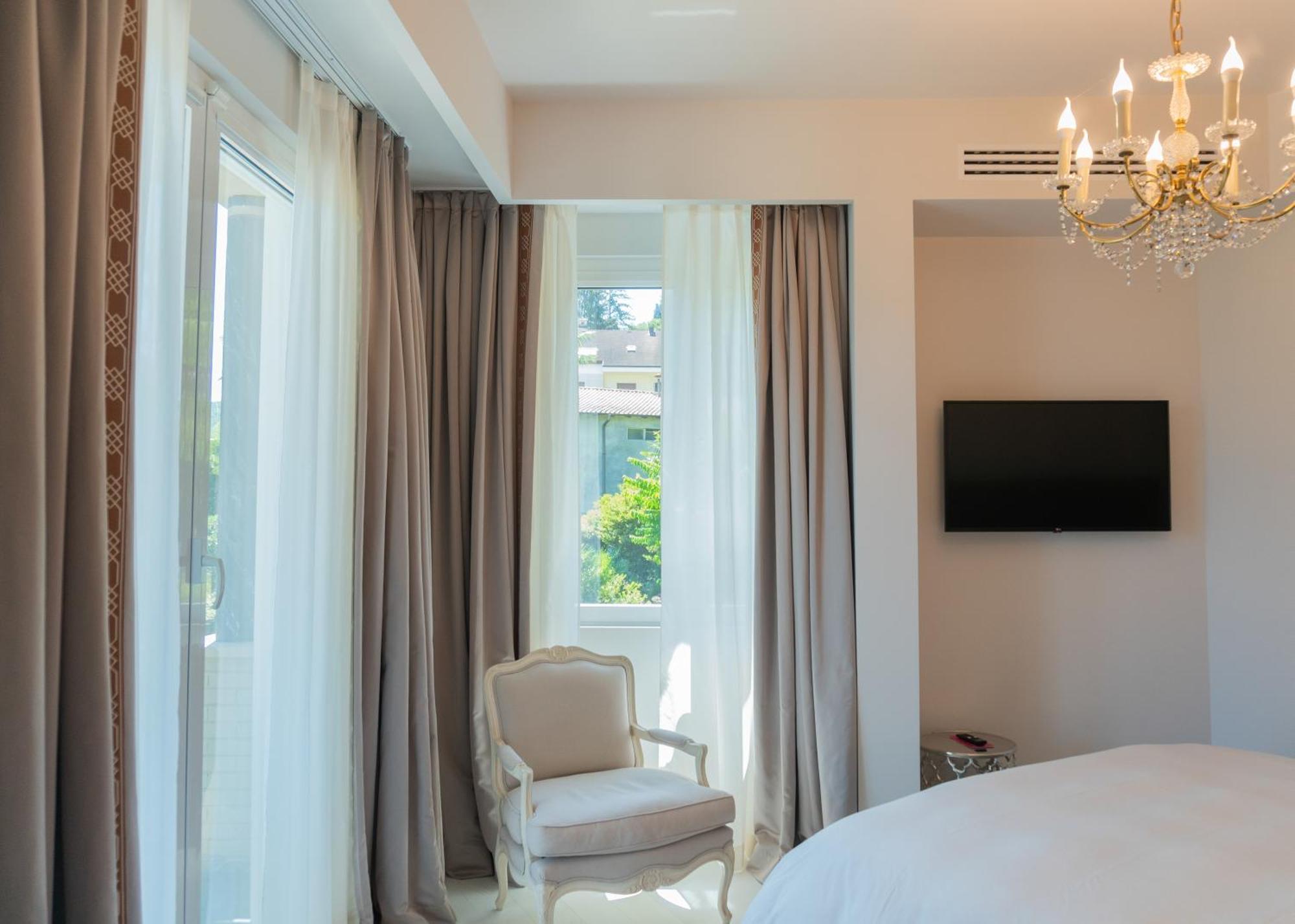 Hotel Villa E Palazzo Aminta Stresa Bagian luar foto