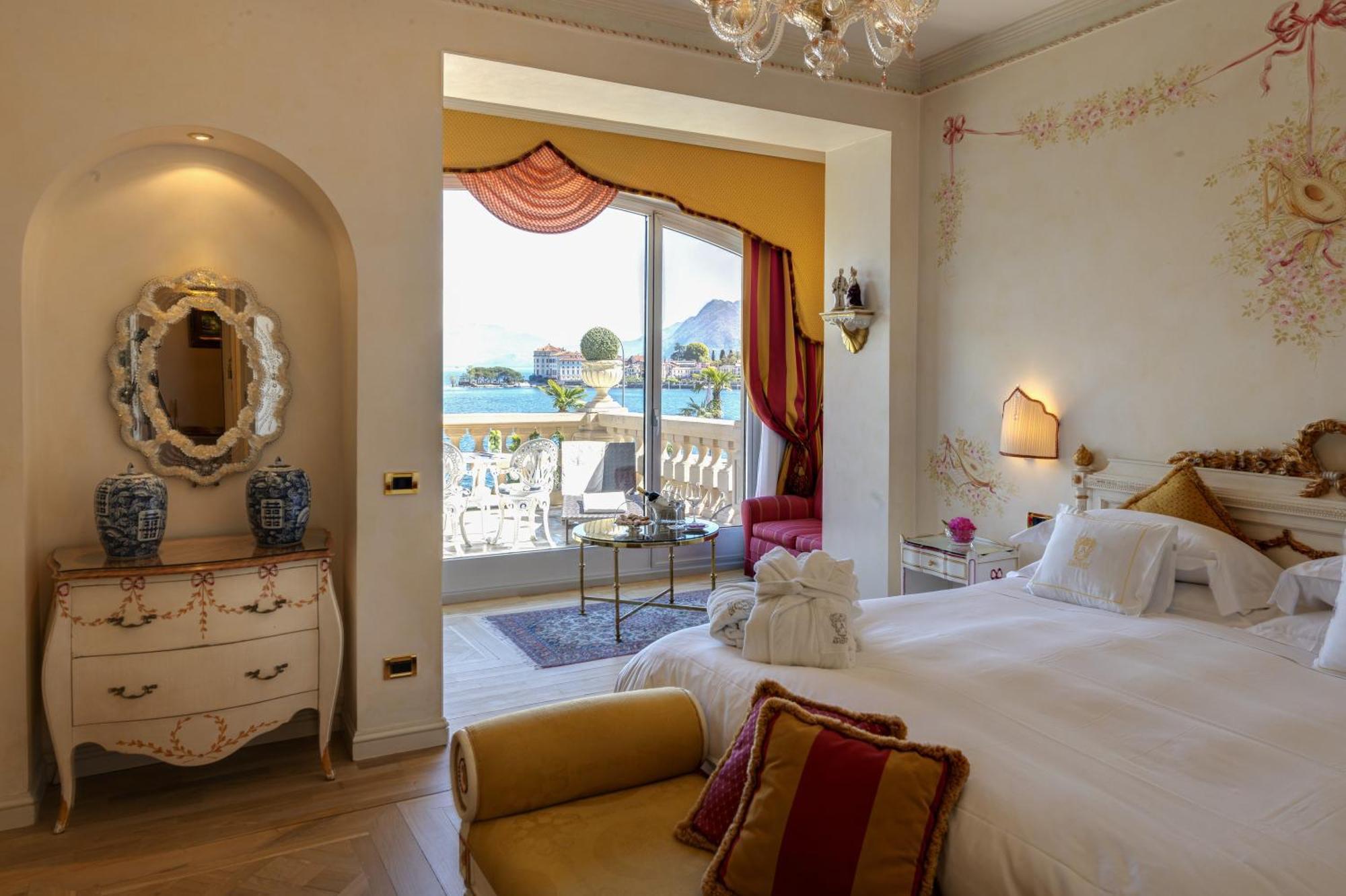 Hotel Villa E Palazzo Aminta Stresa Bagian luar foto