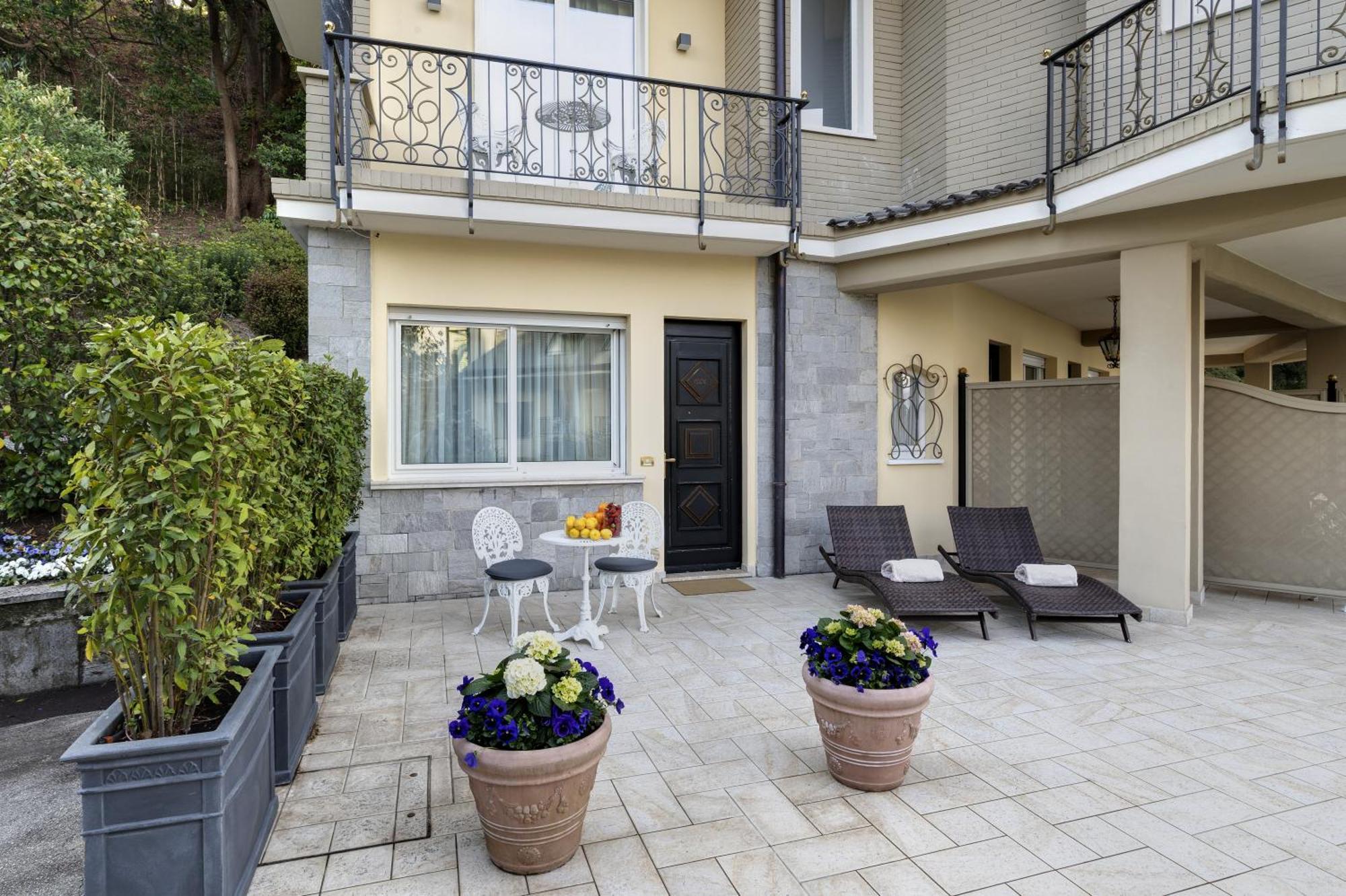 Hotel Villa E Palazzo Aminta Stresa Bagian luar foto