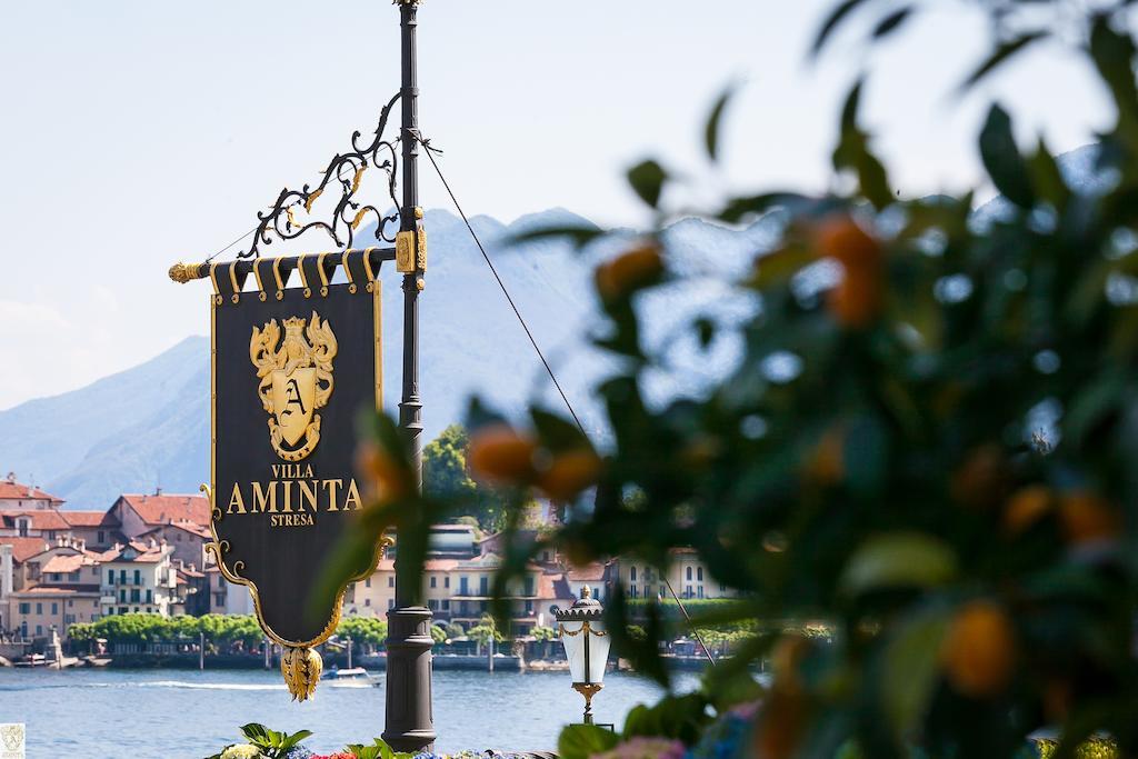 Hotel Villa E Palazzo Aminta Stresa Bagian luar foto