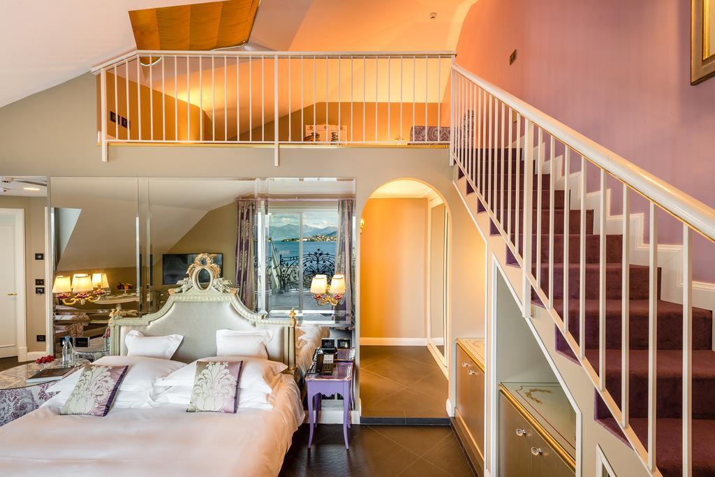Hotel Villa E Palazzo Aminta Stresa Bagian luar foto